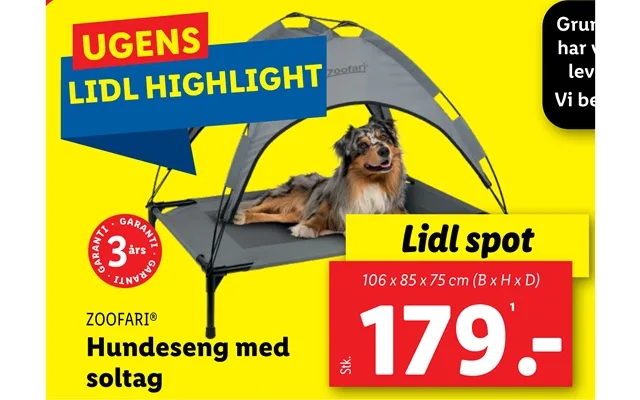 Hundeseng Med Soltag product image