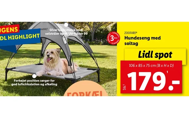Hundeseng Med Soltag product image