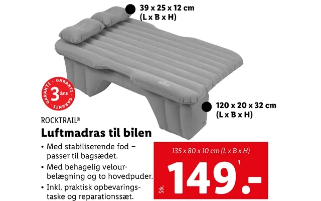 Luftmadras Til Bilen product image