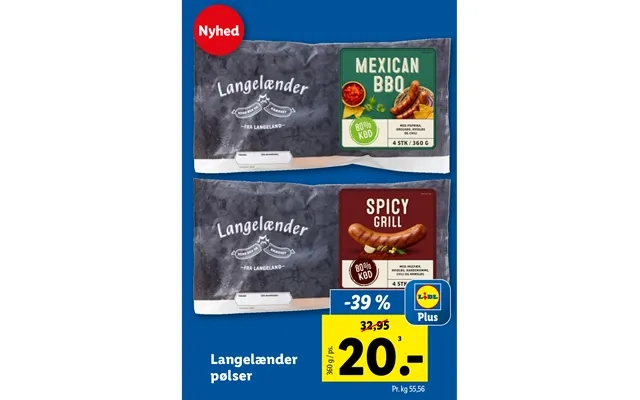 Nyhed Langelænder Pølser product image