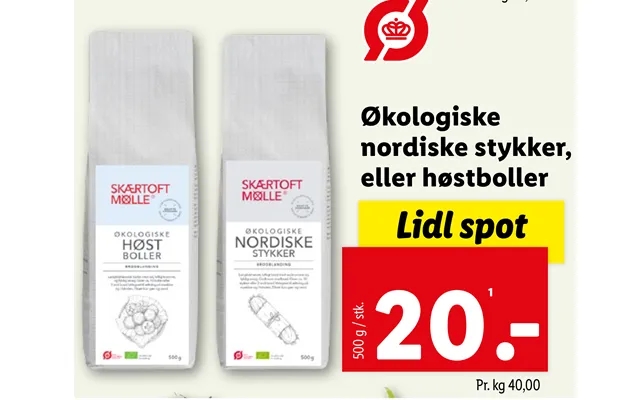 Økologiske Nordiske Stykker, Eller Høstboller product image