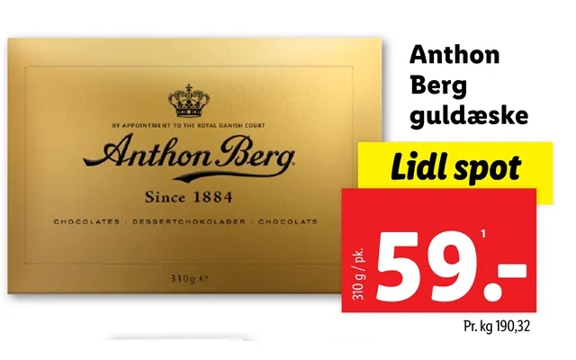 Anthon berg gold box product image