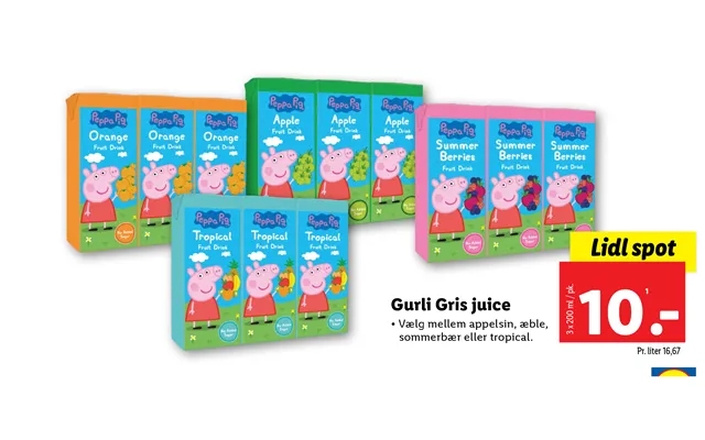 Peppa pig juice product image