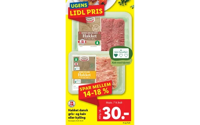 Chopped danish pig - past, the laws calf or chicken product image