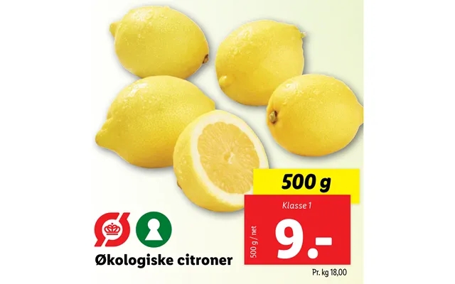 Organic lemons product image