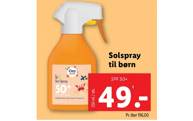 Solspray Til Børn product image