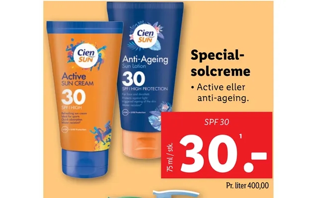 Specialsolcreme product image