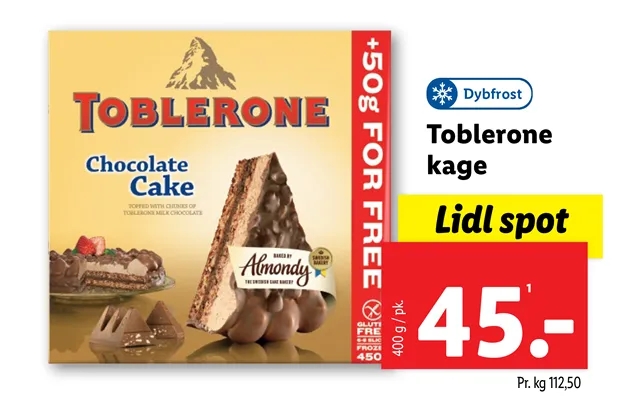 Toblerone Kage product image