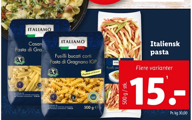 Italian pasta product image