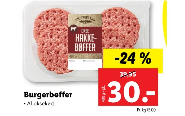 Burgerbøffer product image
