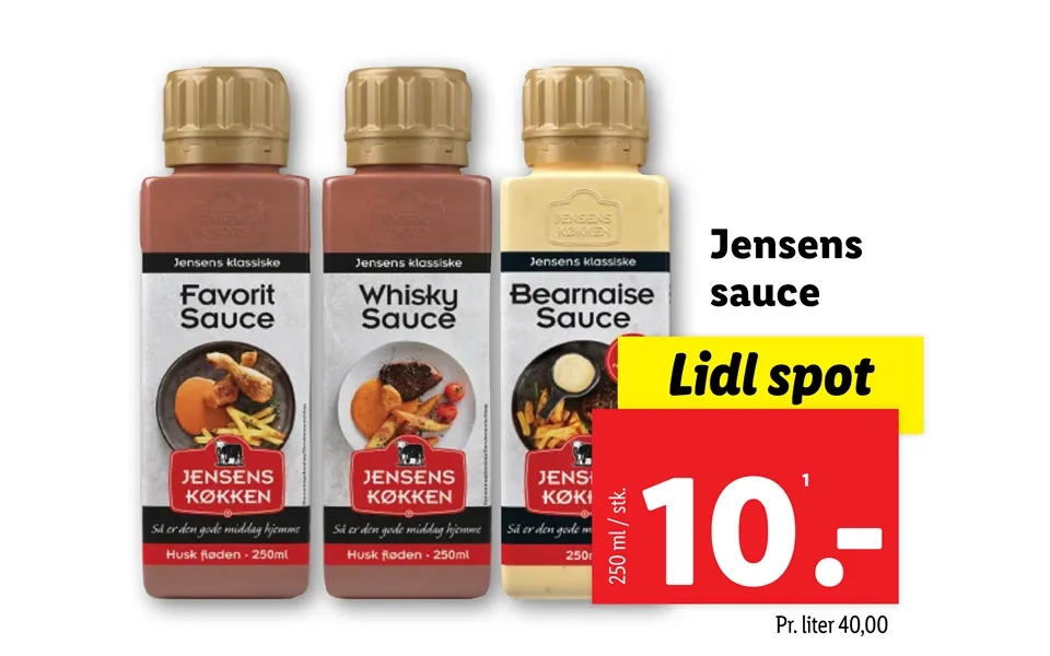 Jensens Sauce