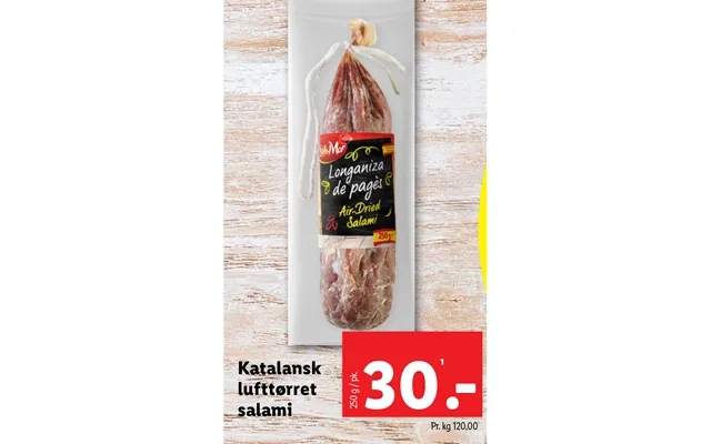 Katalansk air-dried salami product image