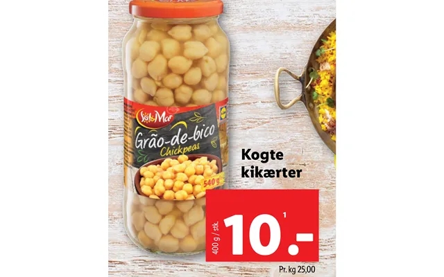 Cooked chickpeas product image