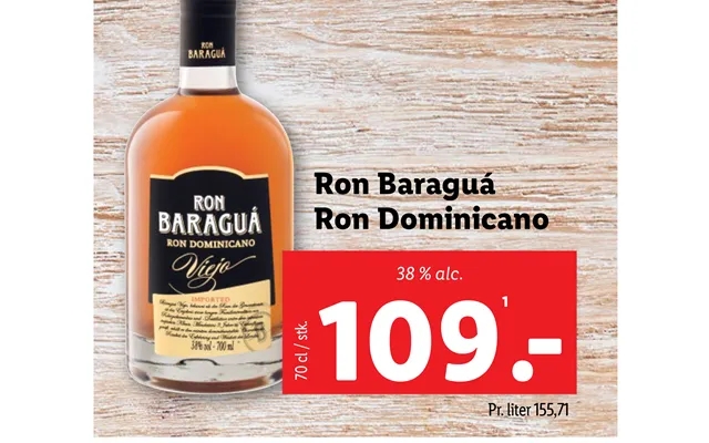 Ron baraguá ron dominicano product image