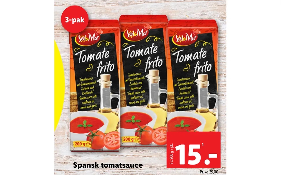 Spansk Tomatsauce