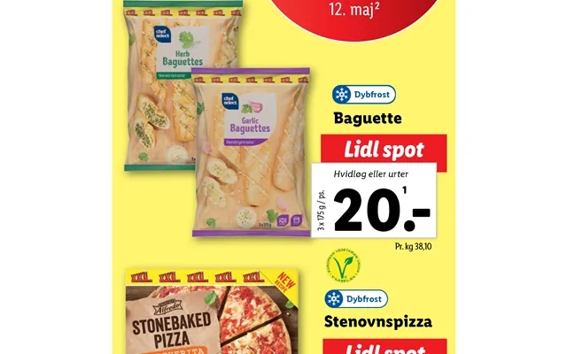 Baguette stenovnspizza product image