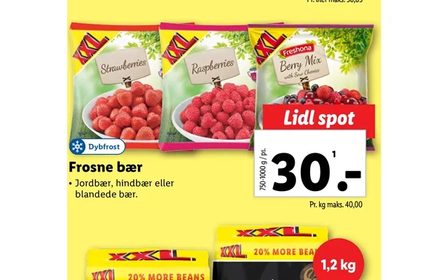 Frozen berries product image