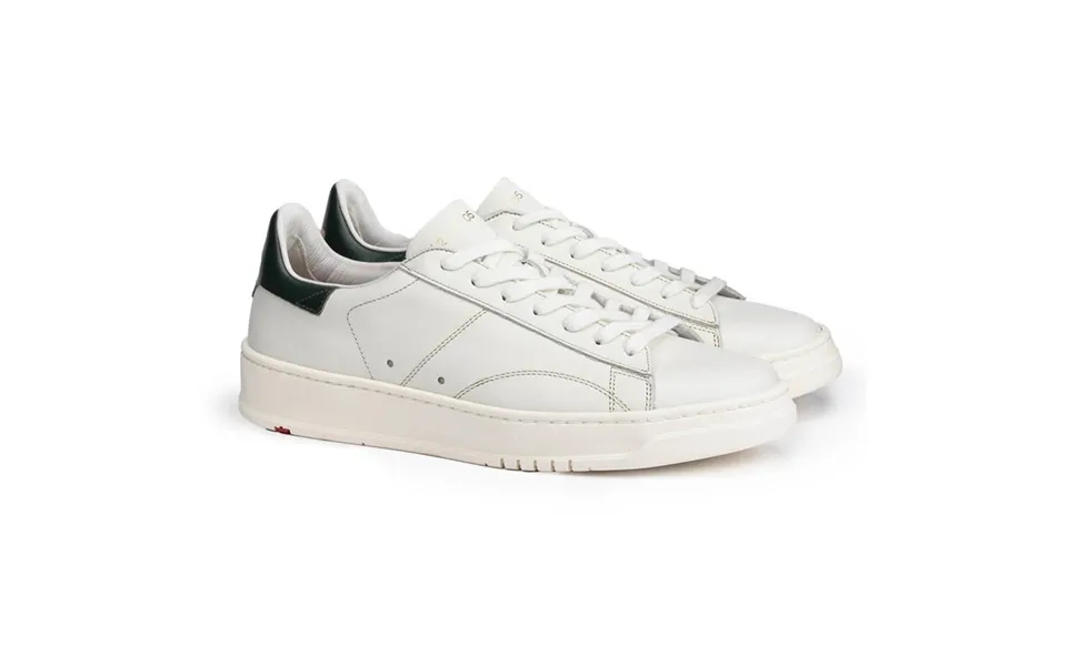 Lloyd Barnett Herre Sneaker Offwhite Weiss Green Str. 40