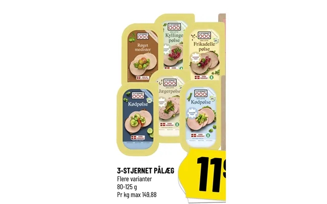 3-Stjernet cold cuts product image