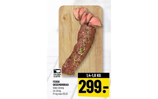 Fresh beef tenderloin product image
