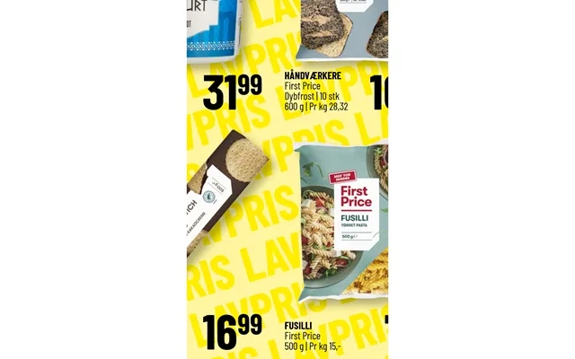 Håndværkere First Price Fusilli First Price product image