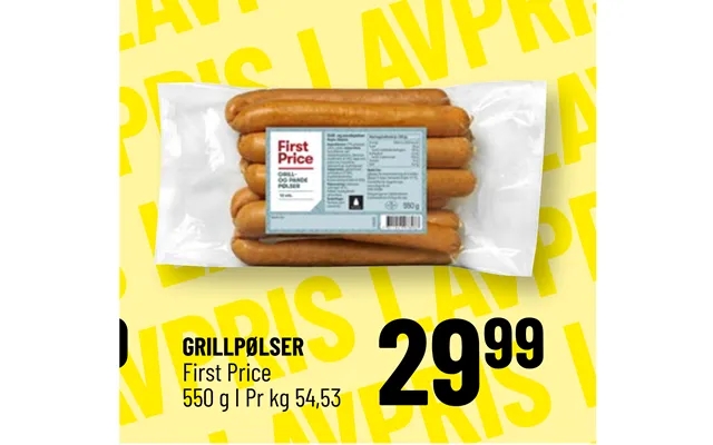 Sausages first price product image
