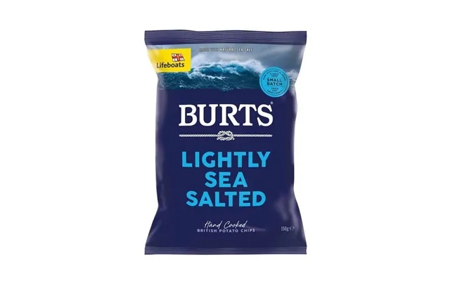 Burts lightly sea salted potato chips product image