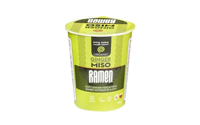 Ginger Miso Ramen Instant Kopnudler Uden Gluten product image