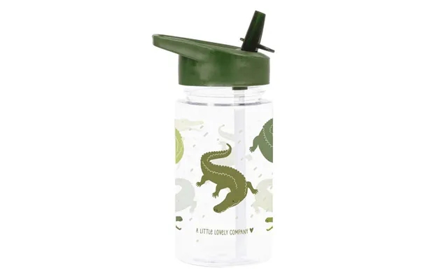A little lovely company water bottle - crocodiles product image