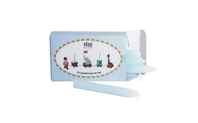 Kids city friis birthday candles to train - light blue product image