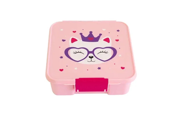Little lunch box co. Bento 5 lunchbox - kitty product image