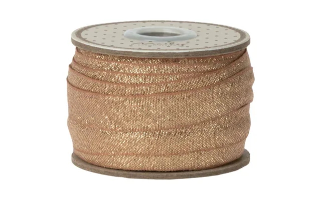 Maileg ribbon - vintage pink gold product image
