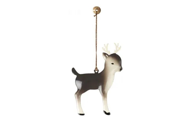 Maileg juleornament in metal - bambi product image