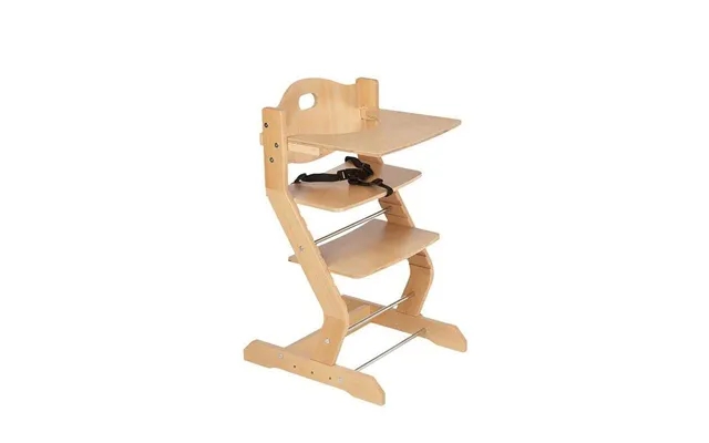 Tissi eat plate to tissi highchair in massive beech nature product image