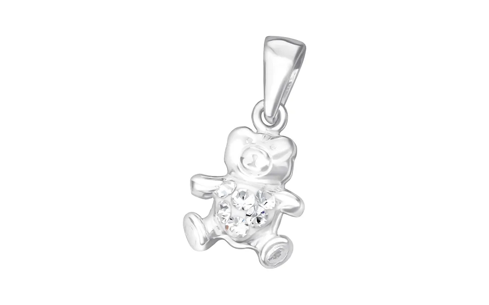 Necklace With Teddy Bear With Heart