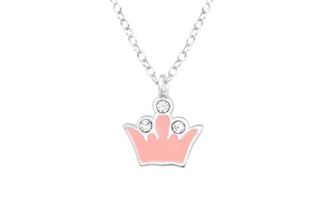 Necklace With Princess Crown In Silver product image