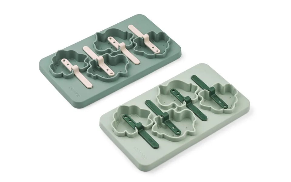 Liewood Manfred Dino Ice Molds - Peppermint Multi Mix