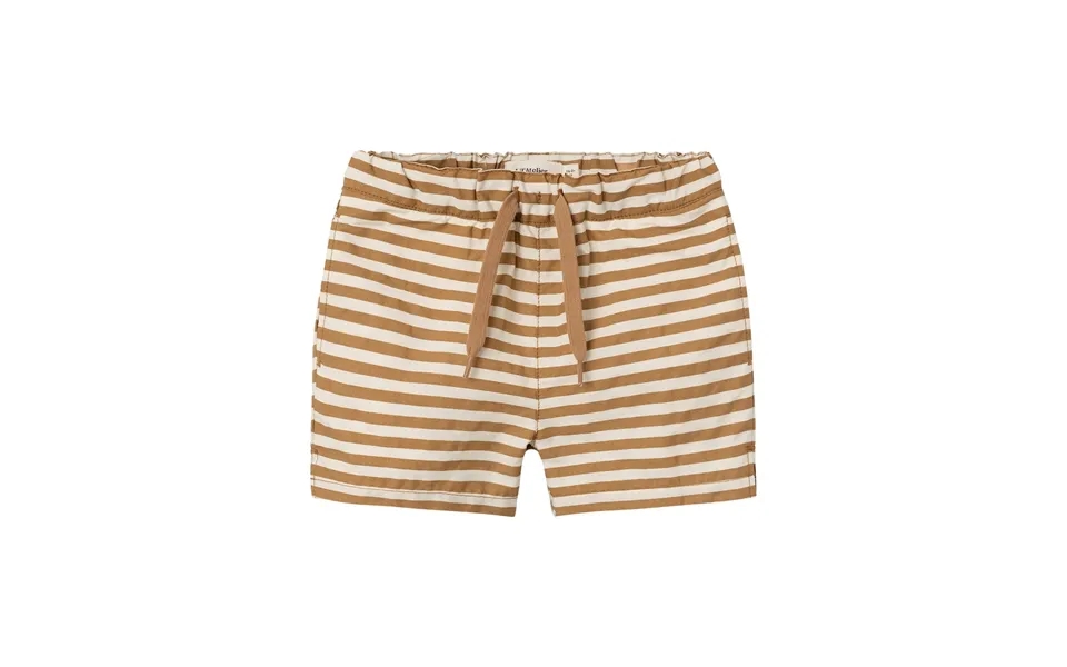 Lil Atelier Fandy Badeshorts - Chipmunk