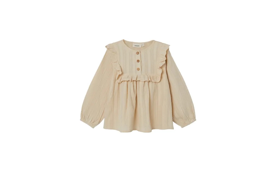 Lil Atelier Foya Loose Shirt - Wood Ash