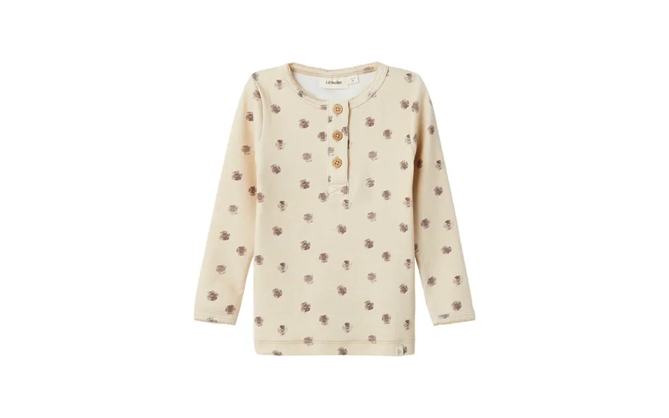 Lil Atelier Gaya Slim Top - Fog Flower