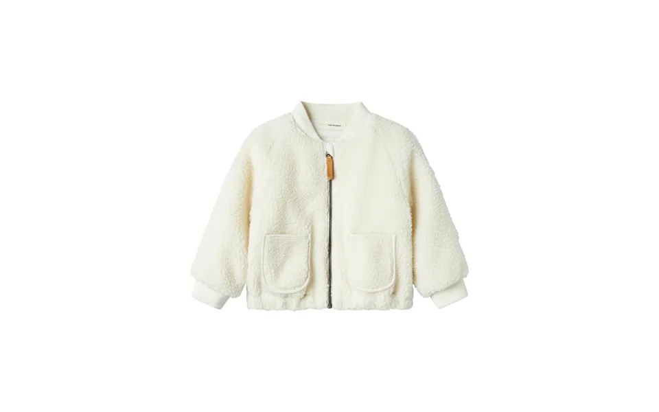 Lil Atelier Lajo Bomber Jacket - Coconut Milk Bi