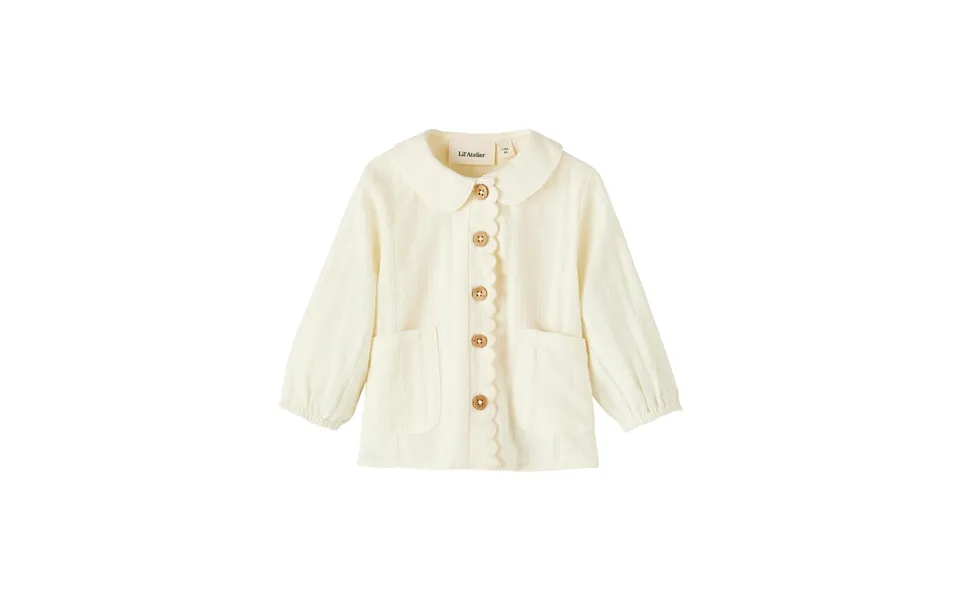 Lil Atelier Naja Loose Shirt Baby - Turtledove