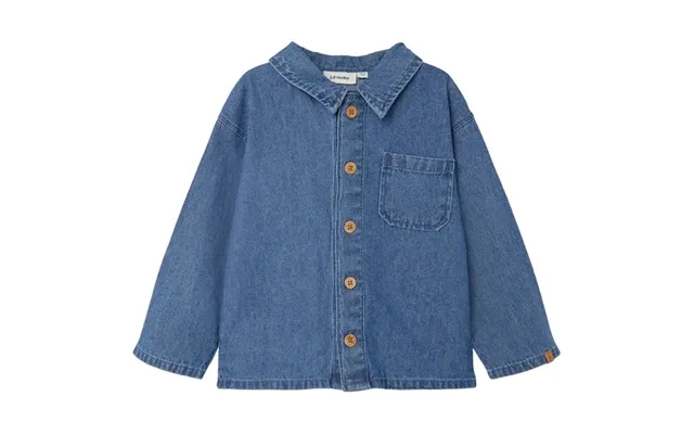 Lil Studio Rongel Loose Shirt - Blue Denim product image