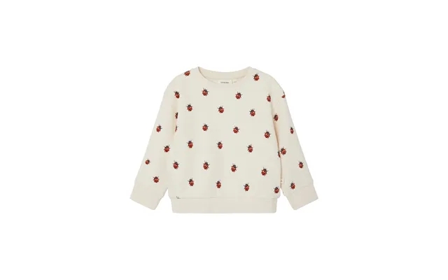 Lil studio ronja sweat shirt with ladybug - whitecap gray product image