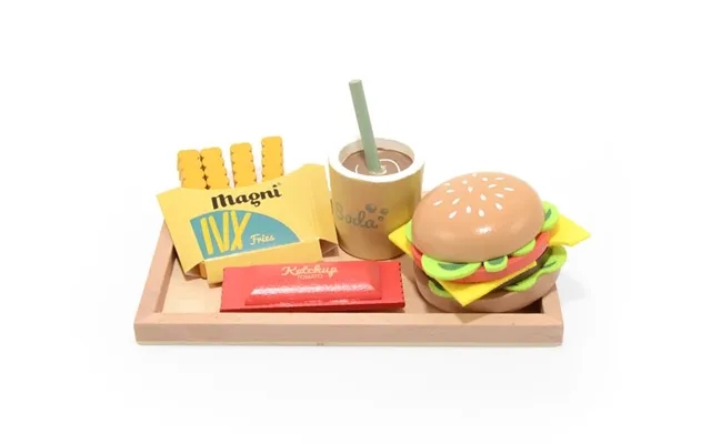 Magni cheeseburger menu set product image