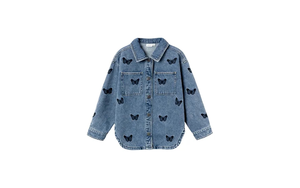 Name It Felly Denim Jacket - Medium Blue Denim