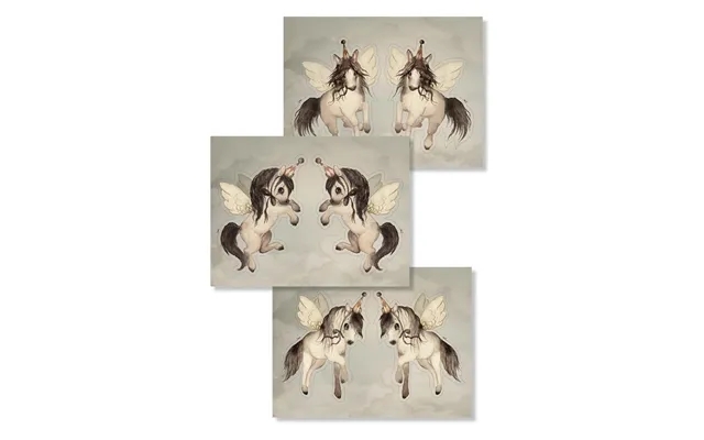 Paper Friends Flying Ponies - Mrs. Mighetto product image