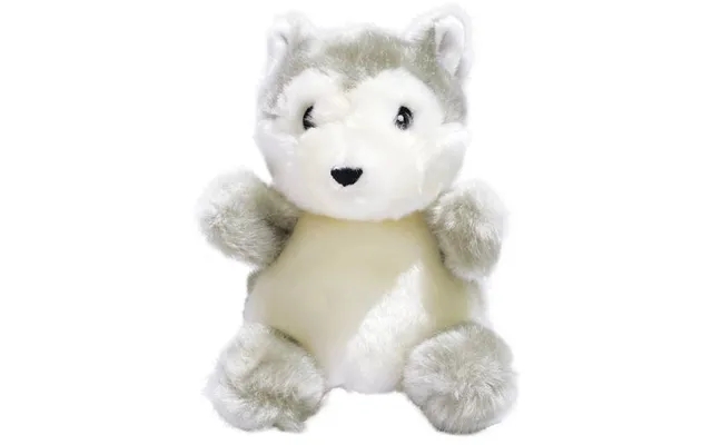 Real soft teddy bear - wolf product image