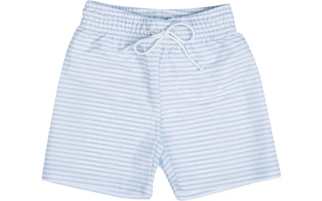 Alex swim shorts - baby blue white product image