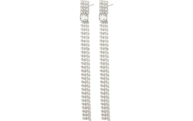 Averie Crystal Earrings Silverplated product image